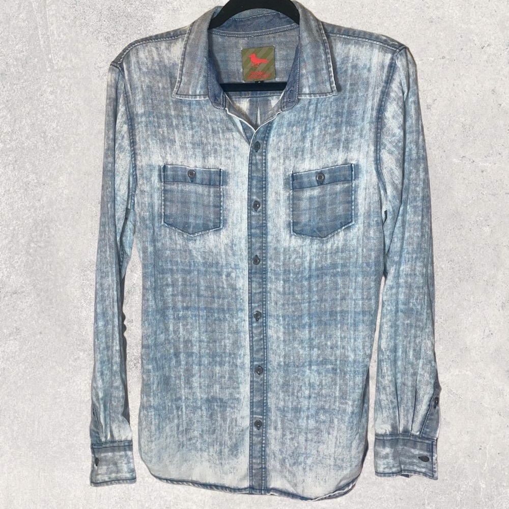 Modern Amusement button-down long sleeve shirt